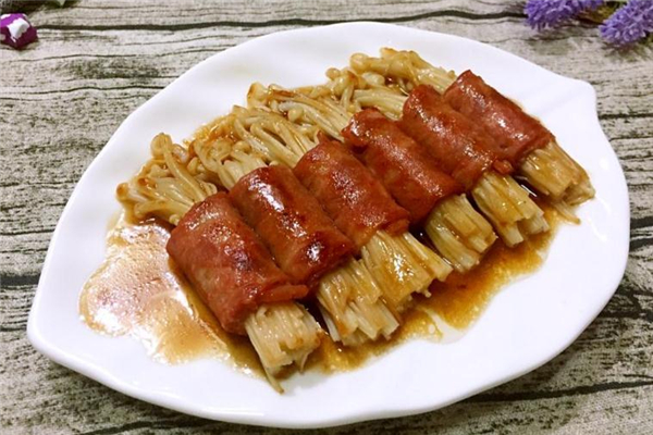 培根金針菇卷的做法 培根卷金針菇怎么做 培根金針菇卷的做法 培根卷金針菇怎么做