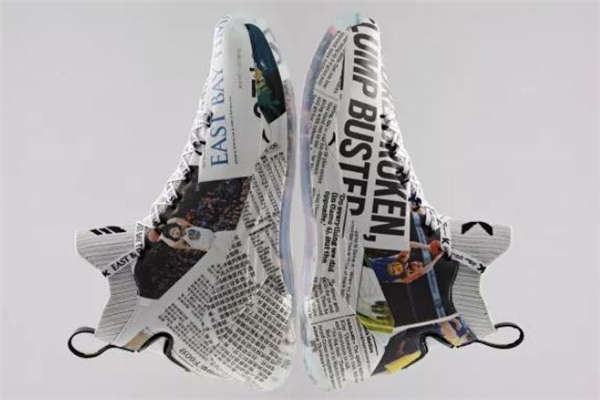 安踏kt4報紙配色實(shí)物開箱測評 kt4報紙配色發(fā)售信息