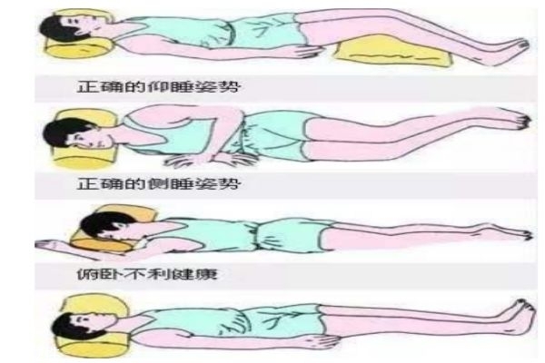 女性趴著睡覺(jué)對(duì)身體的壞處 正確的睡姿