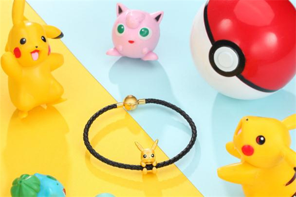 潮宏基皮卡丘轉(zhuǎn)運(yùn)珠多少錢 寶可夢轉(zhuǎn)運(yùn)珠手繩價格