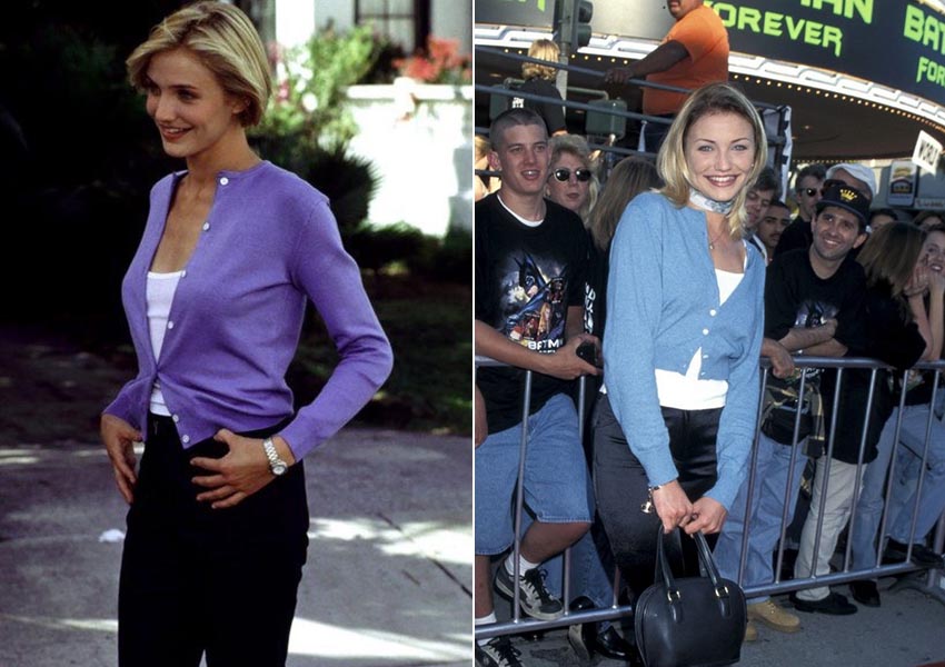 針織外套換個穿法，搭出秋裝新鮮感