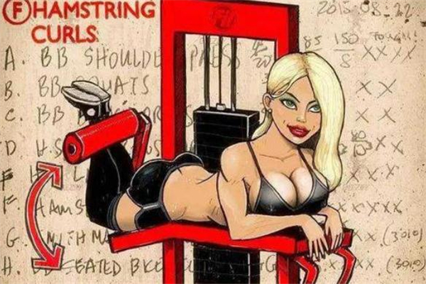 俯臥腿彎舉的標準動作 俯臥腿彎舉練哪里