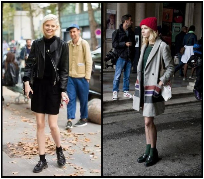 堆堆襪怎么搭配圖片 堆堆襪搭配鞋子效果圖 堆堆襪怎么搭配圖片 堆堆襪搭配鞋子效果圖