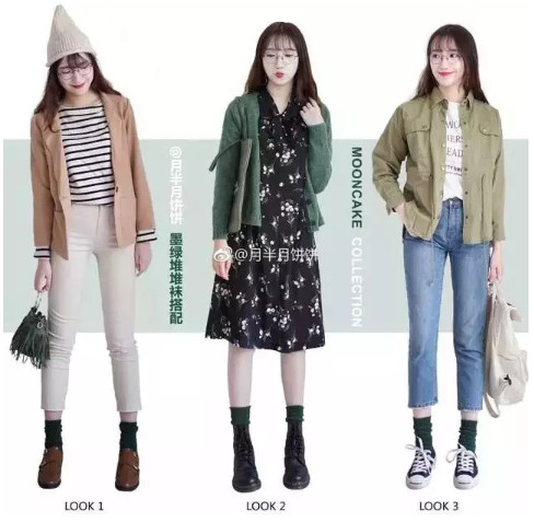 堆堆襪怎么搭配圖片 堆堆襪搭配鞋子效果圖 堆堆襪怎么搭配圖片 堆堆襪搭配鞋子效果圖