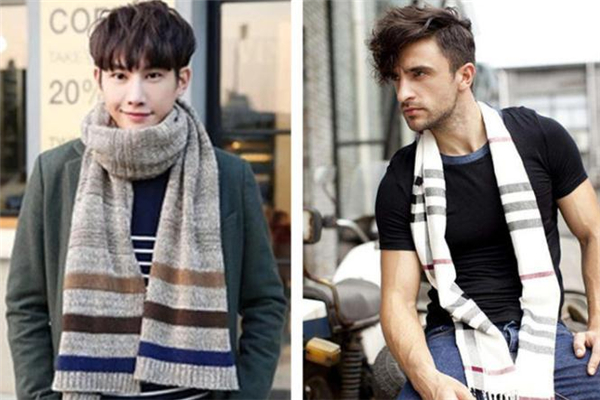 2019流行什么樣的男士圍巾 2019男士圍巾什么款式好看
