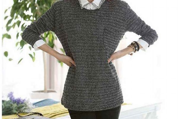 長(zhǎng)款針織衫怎么搭配呢 長(zhǎng)款針織搭出S型小腰女