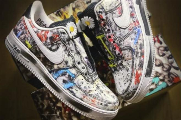 耐克af1權志龍聯(lián)名真假對比 權志龍小雛菊af1真假鑒定