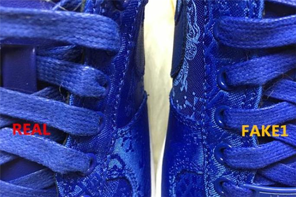 clot聯(lián)名af1藍(lán)絲綢真假對比 clot空軍一號(hào)藍(lán)絲綢真假鑒定