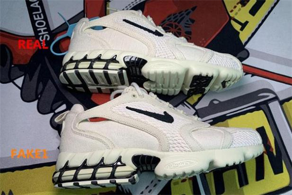 耐克stussy聯(lián)名沙漠黃真假對(duì)比 耐克stussy沙漠黃聯(lián)名開箱