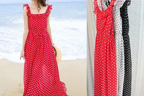 波點長裙怎么挑選 什么身材適合波點長裙 波點長裙怎么挑選 什么身材適合波點長裙