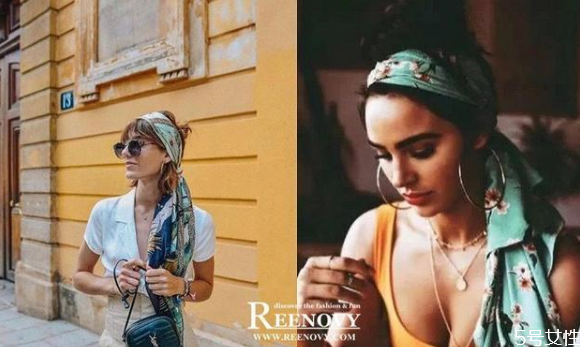 頭巾怎么戴好看 三角頭巾怎么戴好看 頭巾怎么戴好看 三角頭巾怎么戴好看