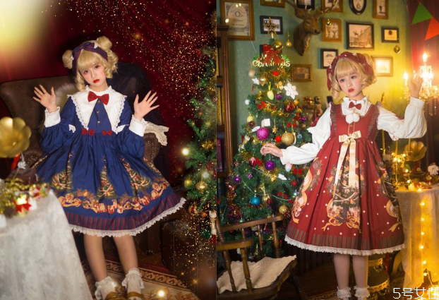 圣誕節(jié)穿的洛麗塔 圣誕lolita推薦 圣誕節(jié)穿的洛麗塔 圣誕lolita推薦