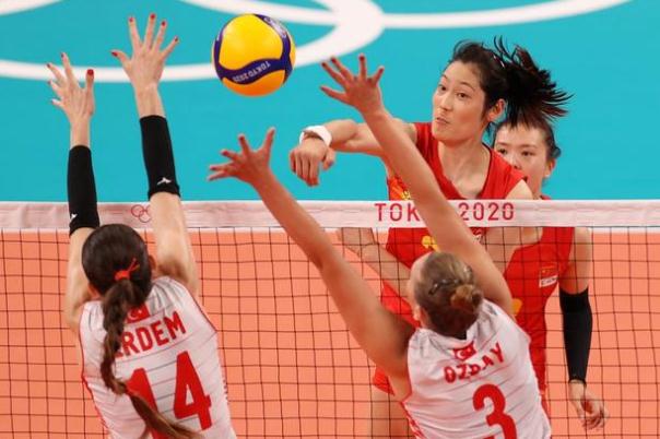 中國女排東京奧運首秀 首戰(zhàn)0:3告負(fù)土耳其