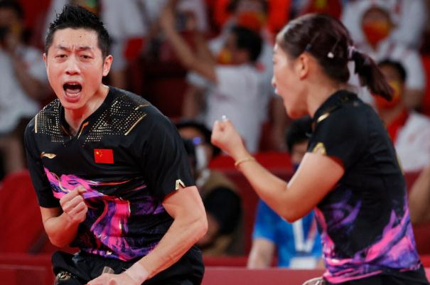 國(guó)乒17年來(lái)首次奧運(yùn)失金 此前三屆包攬全部12金