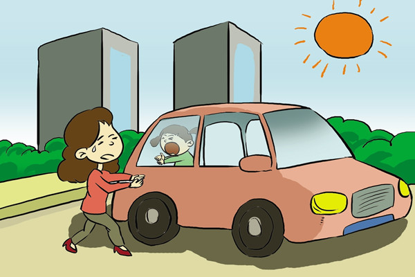 被鎖在車里會窒息嗎 兒童被鎖車內(nèi)如何自救