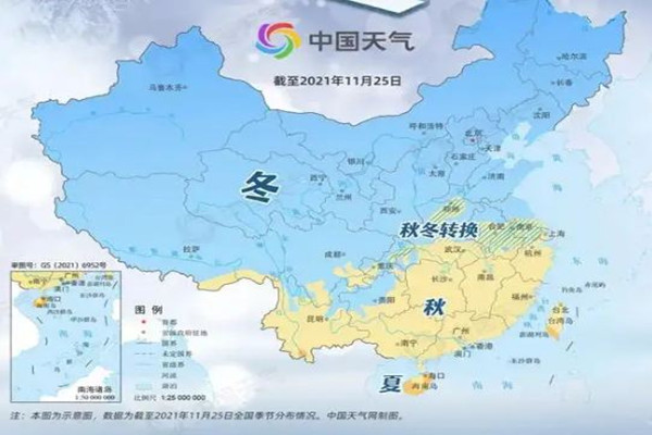 全國入冬進(jìn)程圖 入冬要注意什么 全國入冬進(jìn)程圖 入冬要注意什么